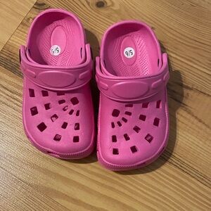 Kids Pink Clogs